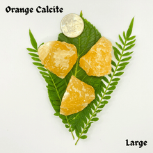 Load image into Gallery viewer, Raw Orange Calcite
