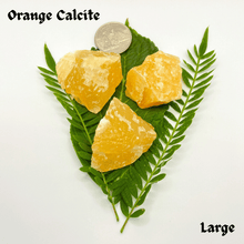 Load image into Gallery viewer, Raw Orange Calcite
