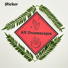 Load image into Gallery viewer, Alt Dreamscapes Logo Sticker
