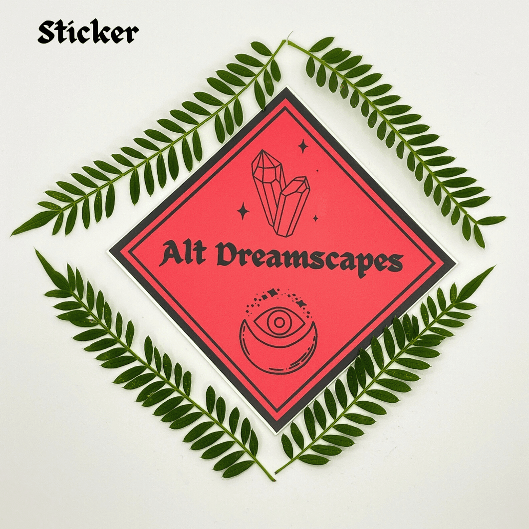 Alt Dreamscapes Logo Sticker